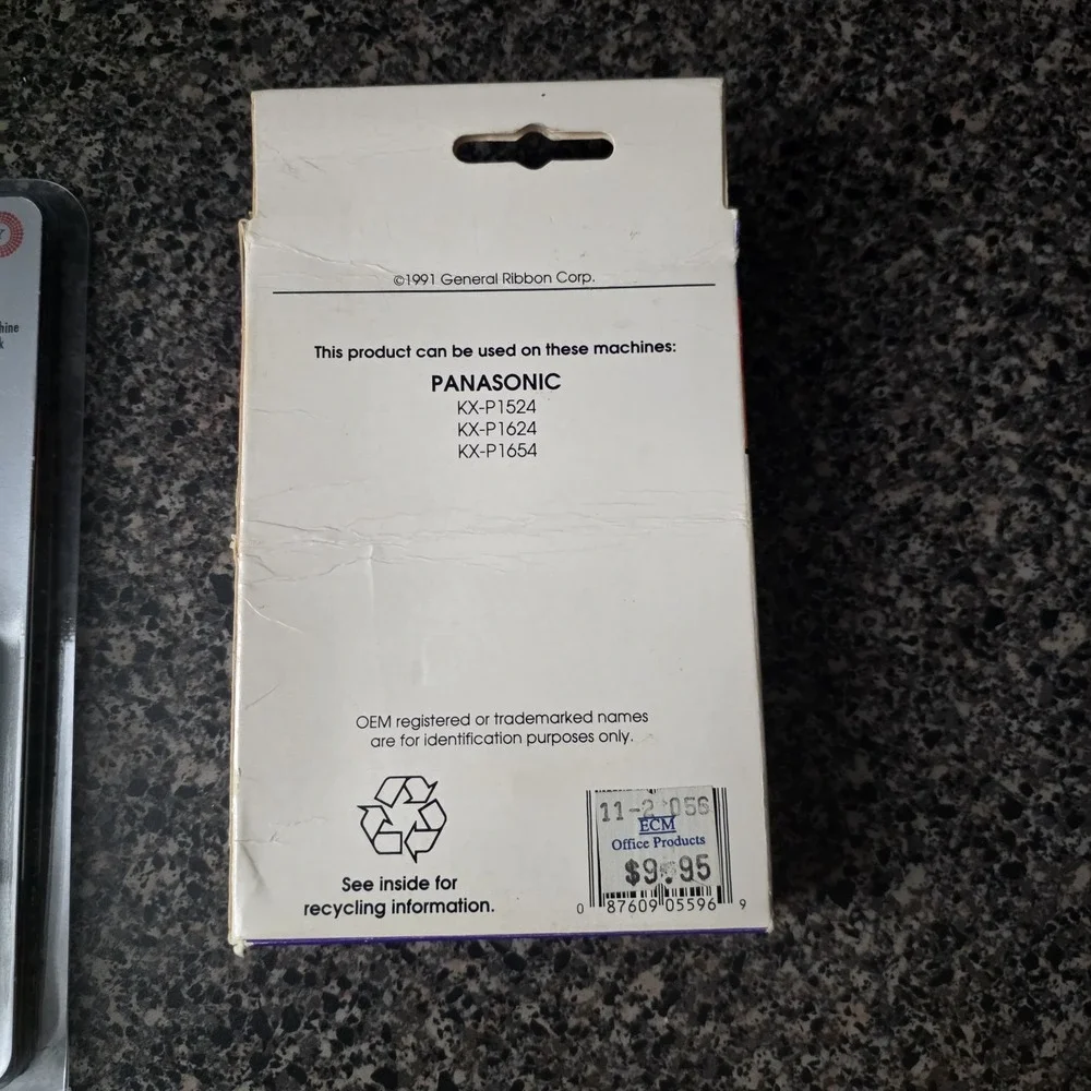 Nu-kote‎ Panasonic Typewriter Ribbon NK240 + GRC T534-5NB Black Nylon Lot of 3